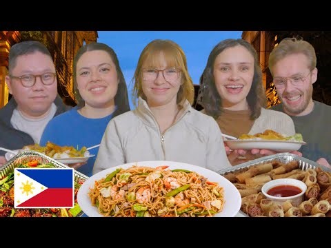 Canadians Enjoy Filipino Party! (Basic Level!)