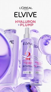 Kendall Jenner's secret for hydrated, plump hair? ✨ Elvive Hyaluron Plump. | L'Oréal Paris