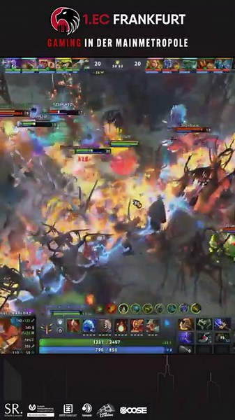 Teamwipe 1. ECF VS WirhassenMichael 🚀 #Dota2 #DotA #Dota2Gameplay