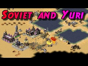Red Alert 2 Gameplay: Epic 4-Player Free For All on Kikematamitos Map with Soviet and Yuri!