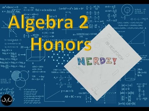 Algebra 2 Honors 25/26 Midterm Review: Questions 7 - 18