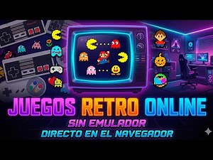 Retro games online WITHOUT an emulator 🎮 and directly in your browser