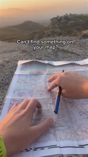 Emergency Prep | Outdoor Skills | This land navigation trick is the same concept as a resection…but backwards. Often times you can use terrain association to identify things... | Instagram