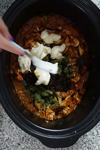 Slow Cooker Coronation Chicken (perfrct for meak prep and picnics) #shorts
