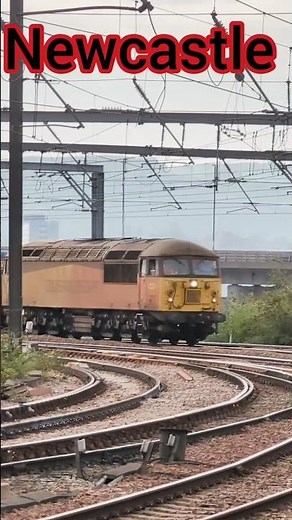 RHTT and Class 56 Trains at Newcastle Central Station