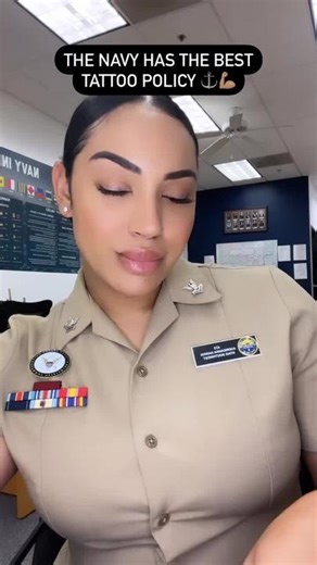 The navy has always been traditionally know for tattoo! Our tattoo policy is the most relaxed 😎⚓💪🏻 #navyrecruiter #sailorsquad #usmilitary