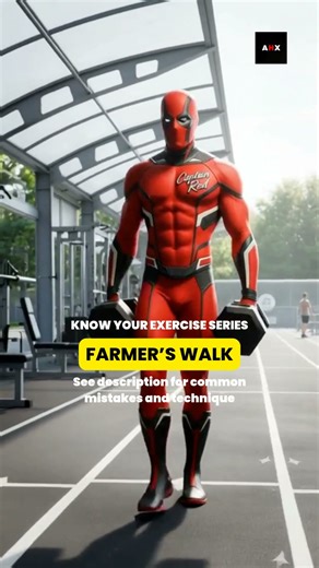 Farmer's Walk | Know Your Exercise Series | Captain Red | AHX