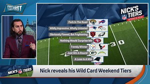 “Wildly Impressive, Wholly Untested. It’s the 32nd-ranked strength of schedule against the 31st-ranked strength of schedule… The overall records for both of these teams sitting at 14 wins.” Nick Wright reveals where the Patriots and Broncos rank in The Committee’s™️ Tiers: | First Things First on FS1