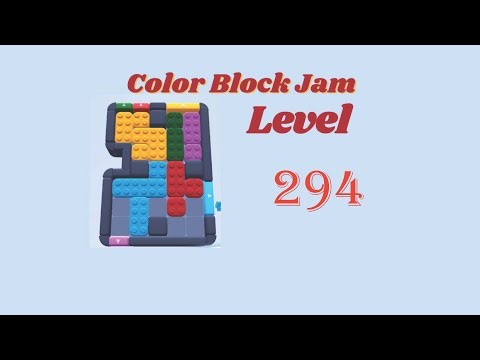 Color Block Jam Level 294 | Color Block Jam 294