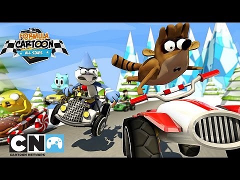 Formula Cartoon All Stars Winter Edition | Mobile App | Cartoon Network