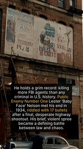 Lester Joseph Gillis, known as 'Baby Face' Nelson for his youthful looks, became a symbol of Depression-era lawlessness. Appointed Public Enemy Number One after John Dillinger's death, his violent reputation was cemented in what became known as the 'Battle of Barrington.' On November 27, 1934, Nelson ambushed FBI agents Samuel Cowley and Herman Hollis on a rural Illinois road. In the ferocious exchange, both agents were mortally wounded, and Nelson was shot numerous times before fleeing. Found d