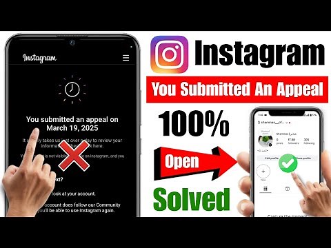 How To Fix You Submitted An Appeal Instagram 2025 | You Submitted An Appeal Instagram Problem Solve