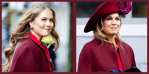 Princess Catharina-Amalia Borrows Valentino Cape from Her Mom Queen Máxima