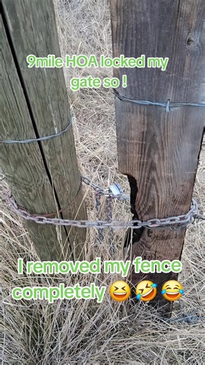 9Mile HOA Tried locking me out ! | fence