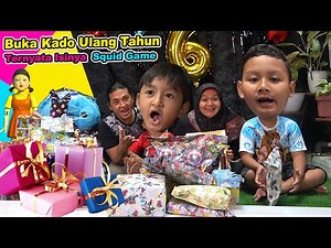 Surprise Kado Ulang Tahun Pringga | Banyak Pernak Pernik Lucu