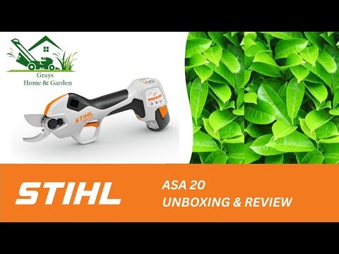 STIHL ASA 20 Unboxing & First Use | Cordless Pruner in Real Garden Work