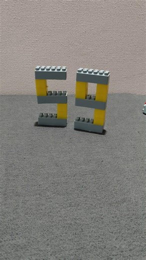 Let's make the number fifty-nine from Lego blocks #lego#shorts