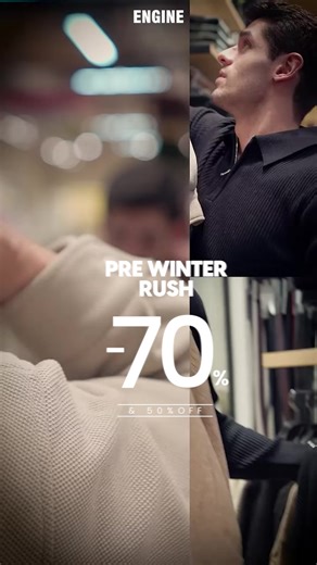 Flat 70% off on all your winter essentials. Men’s & women’s styles that keep you warm and stylish! | ENGINE | Facebook