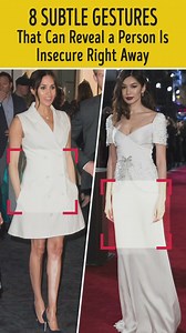 1M views · 719 reactions | 8 subtle gestures that can reveal a person is insecure right away: | You're Gorgeous | Facebook