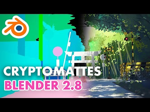 Using Cryptomattes in Blender 2.8 - Compositing Tutorial