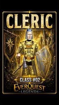 Who Should ACTUALLY Play Cleric? | EverQuest Legends