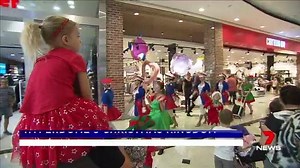 The Christmas spirit swept through Logan's Hyperdome Shopping Centre this morning with a festive parade marking the opening of Santa's "Enchanted Kingdom". www.7News.com.au #7News | 7NEWS Brisbane