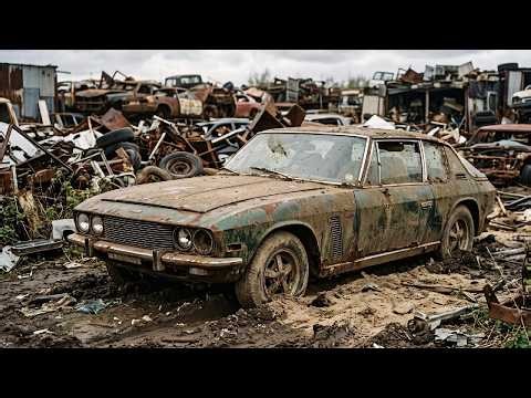 Restoration of a 1973 Jensen Interceptor MK III | Full ASMR Classic British Muscle Car