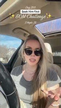 Day 200: Seek Him First✨BOM Challenge