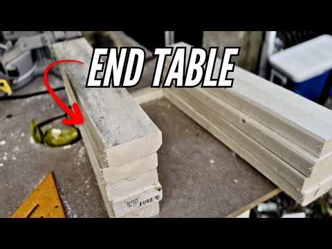 Making a table only using 2x4's