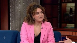 Rose Matafeo discusses Pavolva with Stephen Colbert