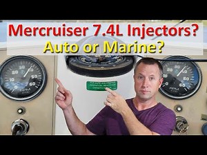 Mercruiser 7.4L 454CID Injectors, Marine vs Auto?