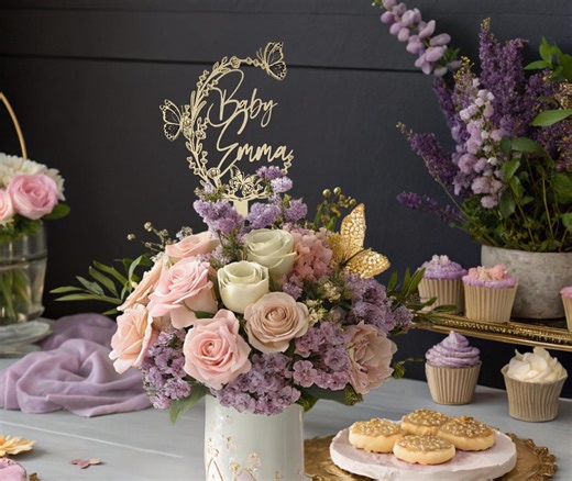 Butterfly Baby Shower, Baby Shower Centerpiece, Butterfly Centerpiece, Butterfly Baby Shower Decorations, Butterfly Birthday - Etsy