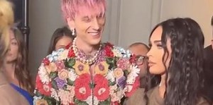 Megan Fox avoids Machine Gun Kelly's PDA in awkward red carpet moment