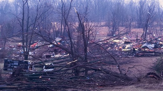 Dawn Reveals Destruction After Deadly Indiana Tornado Hits
