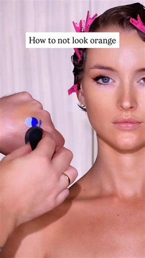 Johnny Thorpe: Makeup Educator & Destination weddings on Instagram: "I’ll leave this right here. Save for next time your orange #makeupartist #makeuptip #beautytips #makeupinspo"