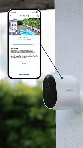 No more blind spots outside #homesecurity #outdoors #securitycamera