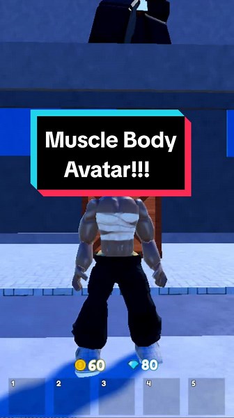 Muscle body Avatar #roblox #fyp #fypシ #fypシ゚viral #costumeavatar #robloxavatar