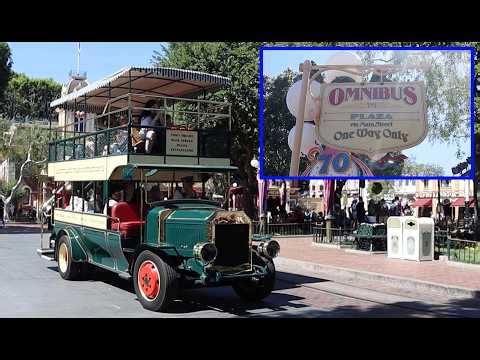 Disneyland Transportation- Main Street Omnibus (FULL ride)