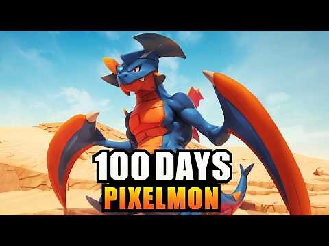 100 Days in Minecraft Pixelmon (THE MOVIE)