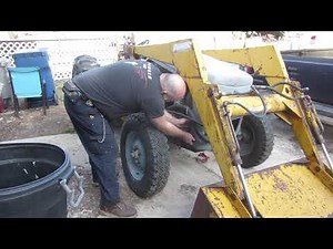 MASSEY FERGUSON T20 TRACTOR HOOD REMOVAL