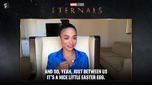 35K views · 318 reactions | Lauren Ridloff tells us some ASL easter eggs in Eternals. Marvel's latest is in theaters now! | Fandango | Facebook