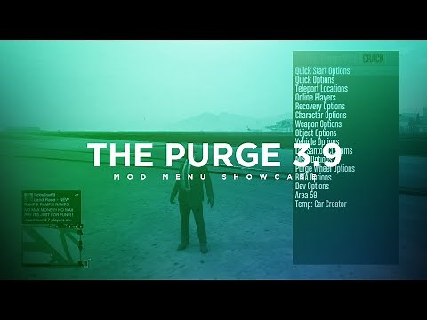GTA Online: The Purge 3.9 Mod Menu Cracked Showcase + Download (RGH/JTAG)