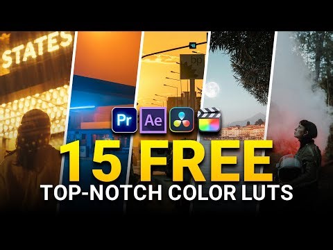 15 FREE LUTs That Will Instantly Upgrade Your Videos!