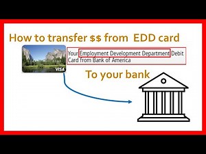 Move money from EDD card to your Bank Account - Step by Step