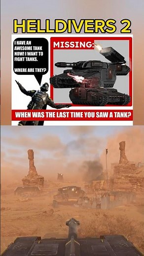 Now We Need Tank Battles - Helldivers 2