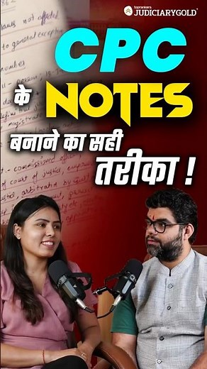 Best technique for making CPC Notes! #judiciarypreparation #cpc