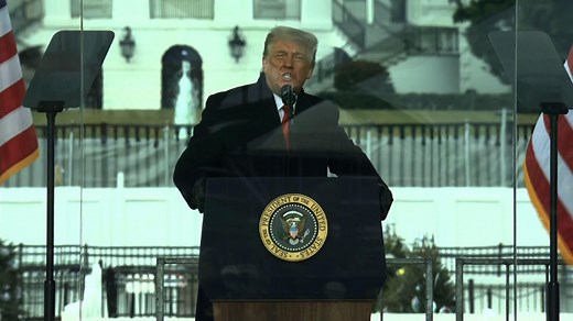 When Trump started his speech before the Capitol riot, talk on Parler turned to civil war