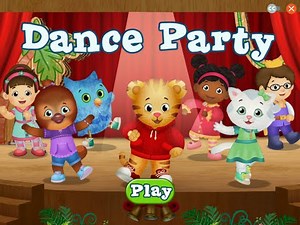 Daniel Tiger's Neighborhood "Dance Party" iOS Gameplay Walkthrough App For Kids PBS Kids