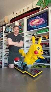 Building the brand NEW Pikachu LEGO set! #LEGO #ASMR #Pikachu #Pokemon #New #Release