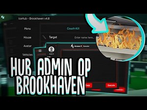 🔥 [NEW ICE HUB V4.8] Script Brookhaven - Admin Tools Op, Hub Troll e outros!! (Mobile & PC) 2023